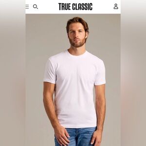 True Classic Men’s T-Shirt White NWT